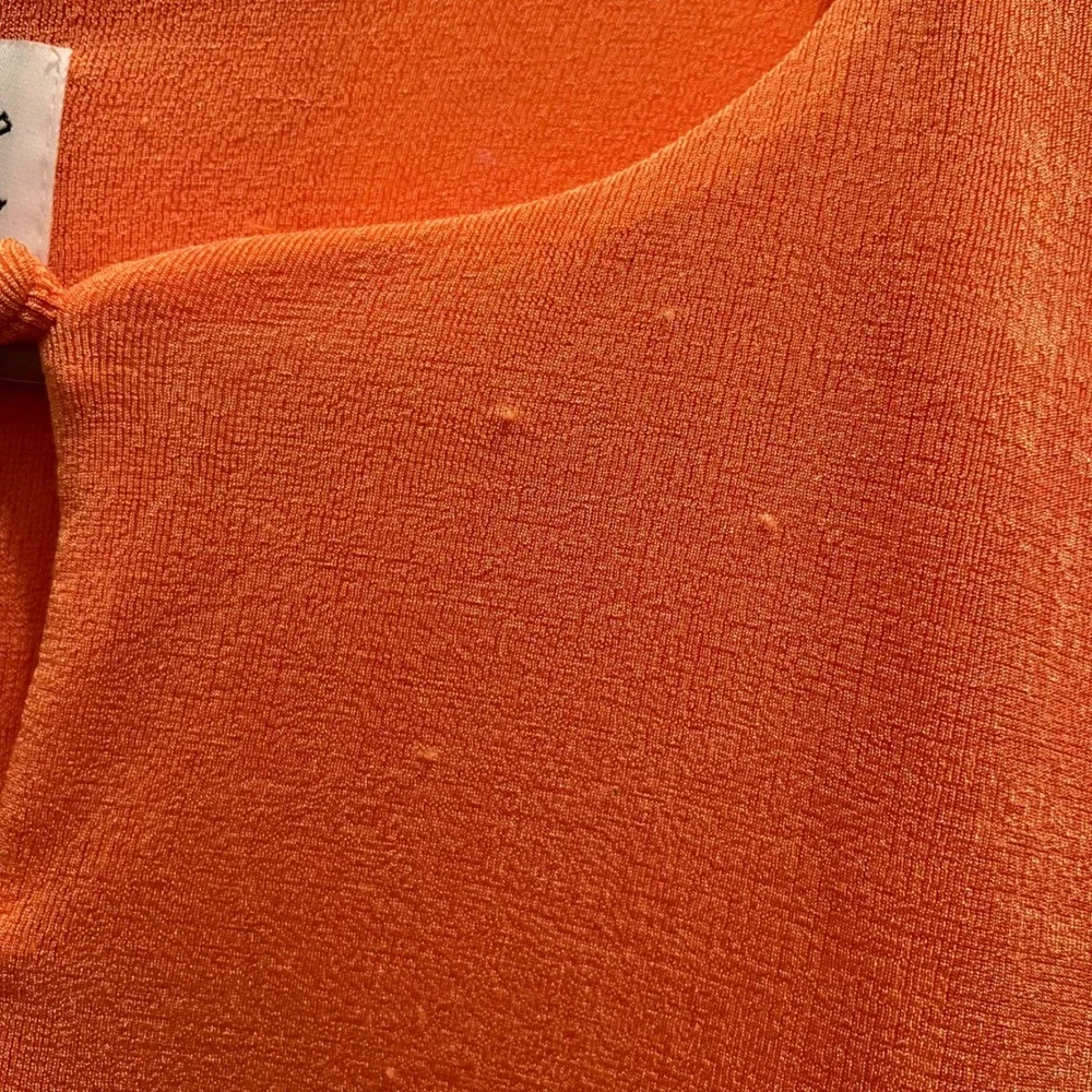 With Jean Cropped Carrie Cardigan XL Orange Melon Blogger Fave Trendy Balletcore